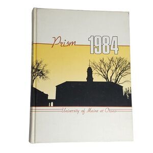 University of Maine Orono Prism Yearbook 1984 Hardcover